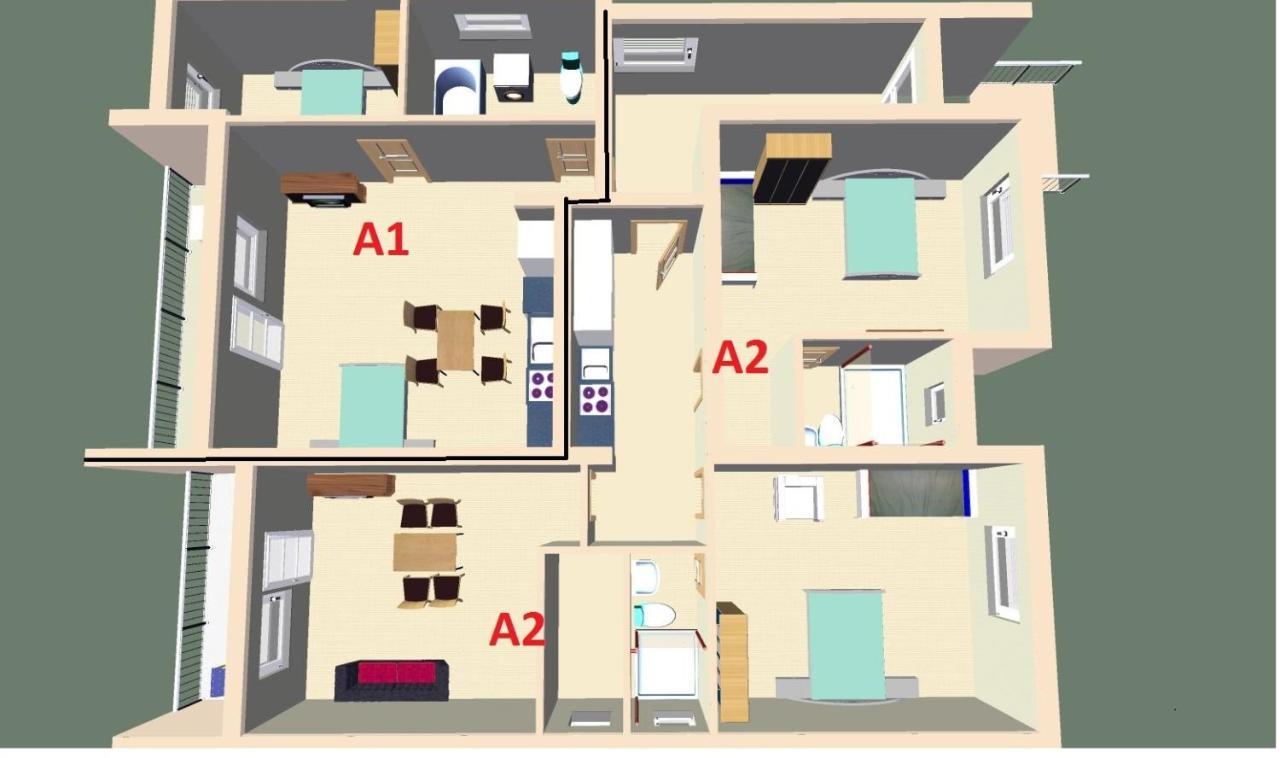 Apartmani Nada Mustapic เบรลา ภายนอก รูปภาพ